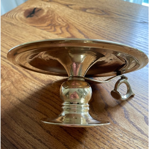 Vintage brass candle holder - Picture 9 of 13
